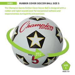 Rubber Soccer Ball Size 5