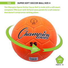 Super Soft Soccer Ball Size 4