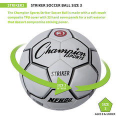 Striker Soccer Ball Size 3