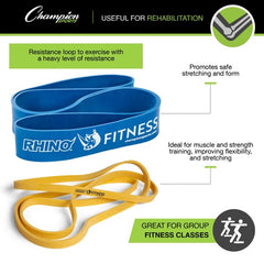 Medium Level Stretch Training Band Green