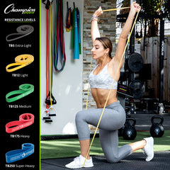 Light Level Stretch Training Band Yellow