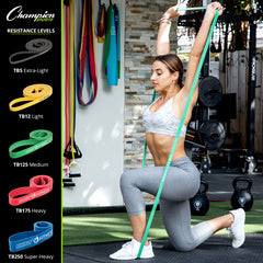 Medium Level Stretch Training Band Green