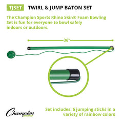 Twirl & Jump Baton Set