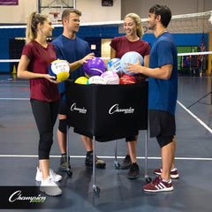 Collapsible Volleyball Cart