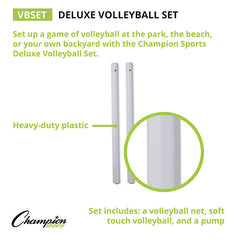 Deluxe Volleyball Set