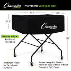 Mammoth Volleyball Cart