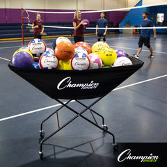 Pro Collapsible Volleyball Cart