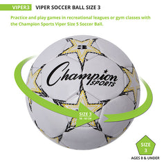 Viper Soccer Ball Size 3