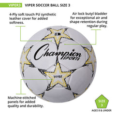 Viper Soccer Ball Size 3