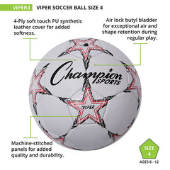 Viper Soccer Ball Size 4