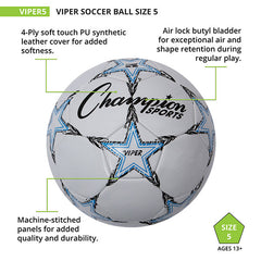 Viper Soccer Ball Size 5