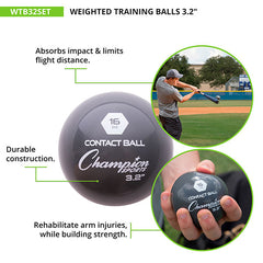 Weighted Training Balls 3.2 Inch