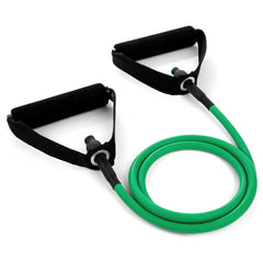 Light Resistance Tubing w/ Foam Handle, Green