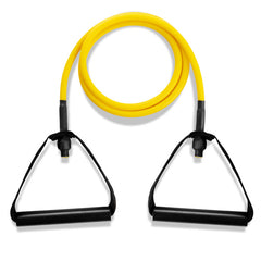 Extra Light Resistance Tubing w/PVC Handle, Yellow