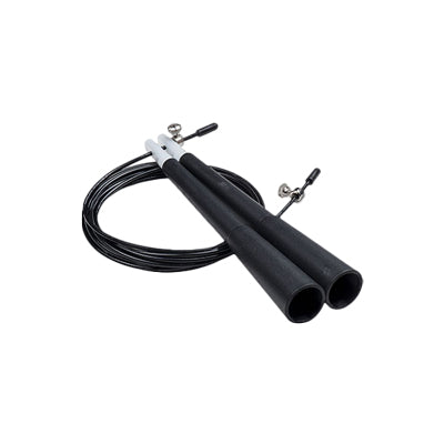 Double Bearing Speed Jump Rope Black