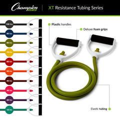 80 lbs Resistance Tubing Green