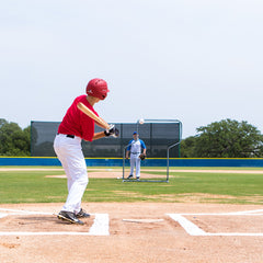 "Z" Pitching Screen