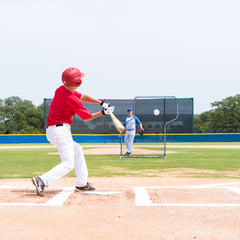 "Z" Pitching Screen