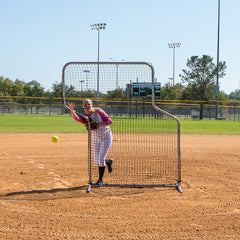 "Z" Pitching Screen